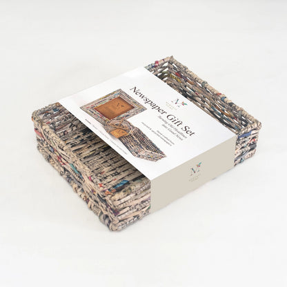 Recycled Newspaper Gift Set