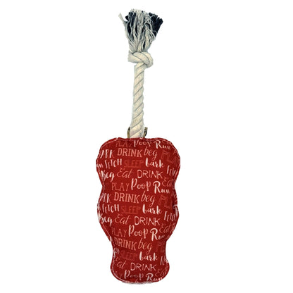 Rope Dog Toy - Lobster
