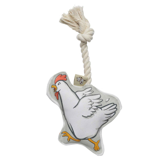 Rope Dog Toy - Chicken