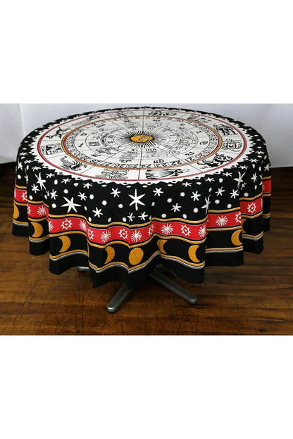 Round Mandala Tapestry | Zodiac