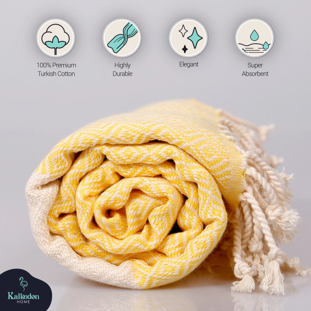Aegean Concept Turkish Towel | Sand Resistant Beach Towel