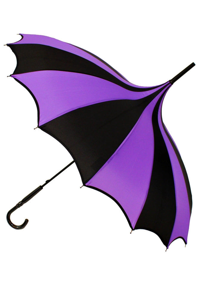 Batwing Pagoda Umbrella | Striped